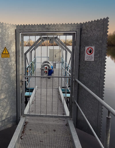 Ponton in Korschenbroich